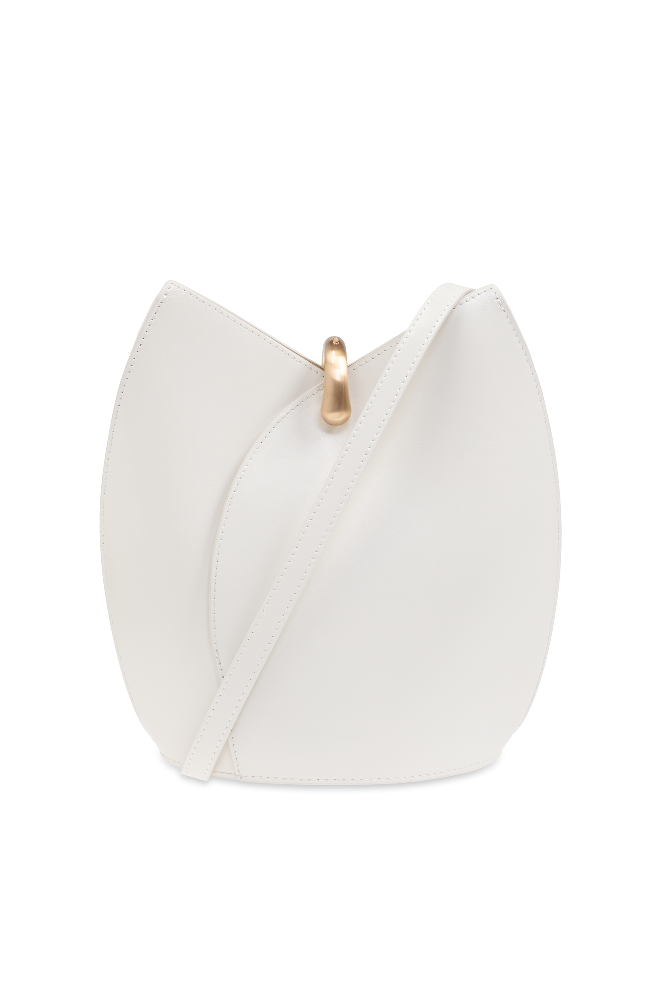 クラッチバッグ Cult Gaia Sculptural White Acrylic Clutch Gaia's ark clutch bag Cult Gaia White in Synthetic - 38025486